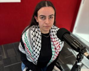 Rinad Tamimi hosts The Watermelon Report on OAR FM. PHOTO: SUPPLIED