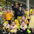 Pupils at Waimate Main School are ready to celebrate Daffodil Day this Friday. PHOTO: CONNOR HALEY