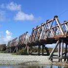 The historic Totara Rail Bridge near Ross. WEST COAST WILDERNESS TRAIL TRUST