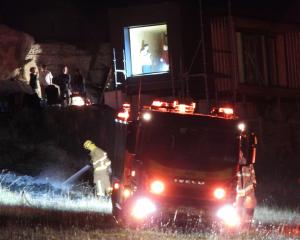 Fire and Emergency New Zealand firefighters were called to a grass fire at Totara, in...