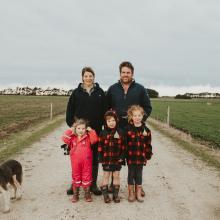 Warts and all ... Southland dairy farmers Steve and Tracy Henderson use their social media...