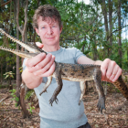 Zoologist and crocodile expert Adam Britton. Photo: Supplied/Charles Darwin University 