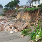 Climate change is increasingly threatening homes and infrastructure. Photo: RNZ / Supplied