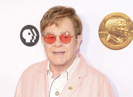 Sir Elton John at an event in March. The singer-songwriter says he's been recuperating at home...